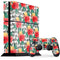 Bouffants and Broken Hearts Bouquets Print 3 PS4 Console and Controller Bundle Skin