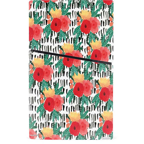 Bouffants and Broken Hearts Bouquets Print 3 PS5 Slim Digital Edition Bundle Skin