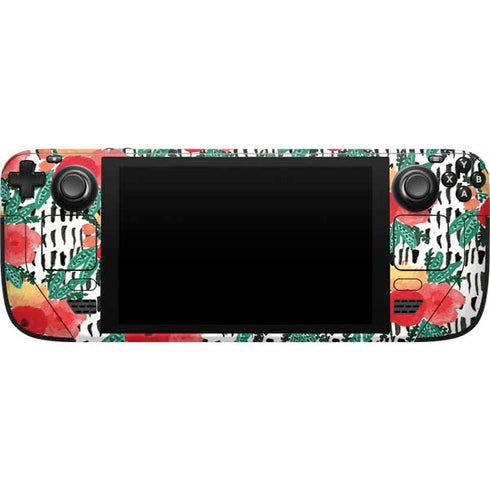 Bouffants and Broken Hearts Bouquets Print 3 Steam Deck Handheld Gaming Computer Skin