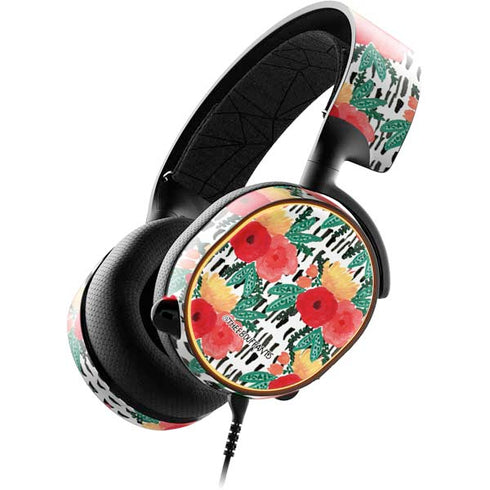 Bouffants and Broken Hearts Bouquets Print 3 SteelSeries Arctis 5 Skin