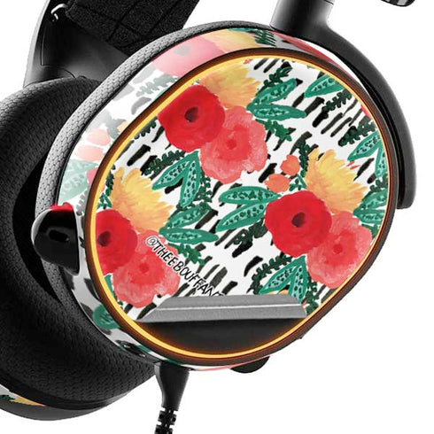 Bouffants and Broken Hearts Bouquets Print 3 SteelSeries Arctis 5 Skin