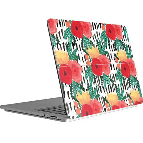 Bouffants and Broken Hearts Bouquets Print 3 Surface Laptop Studio Skin