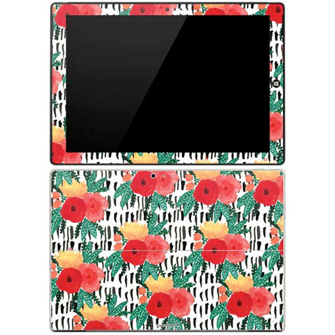 Bouffants and Broken Hearts Bouquets Print 3 Surface Pro 3 Skin