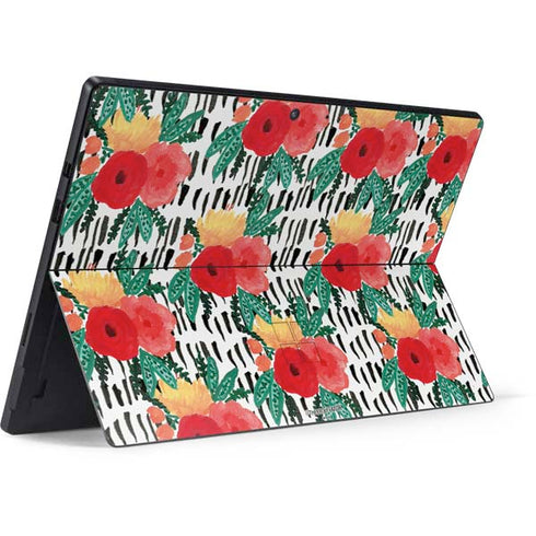 Bouffants and Broken Hearts Bouquets Print 3 Surface Pro 7 Skin
