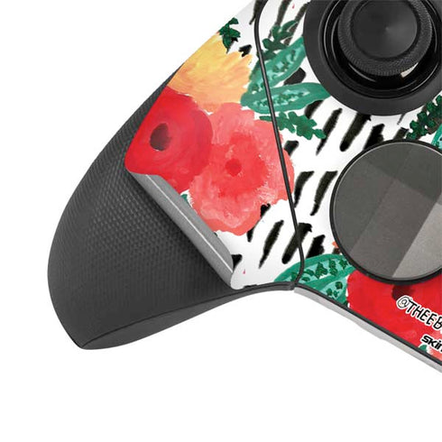 Bouffants and Broken Hearts Bouquets Print 3 Xbox Elite Wireless Controller Series 2 Skin