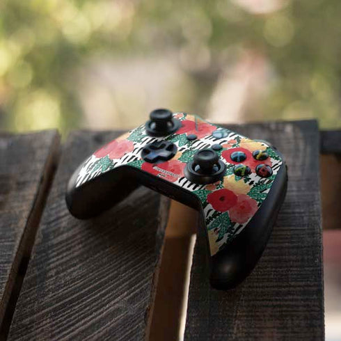 Bouffants and Broken Hearts Bouquets Print 3 Xbox One S All-Digital Edition Bundle Skin