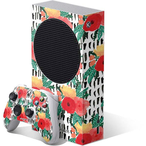 Bouffants and Broken Hearts Bouquets Print 3 Xbox Series S Bundle Skin