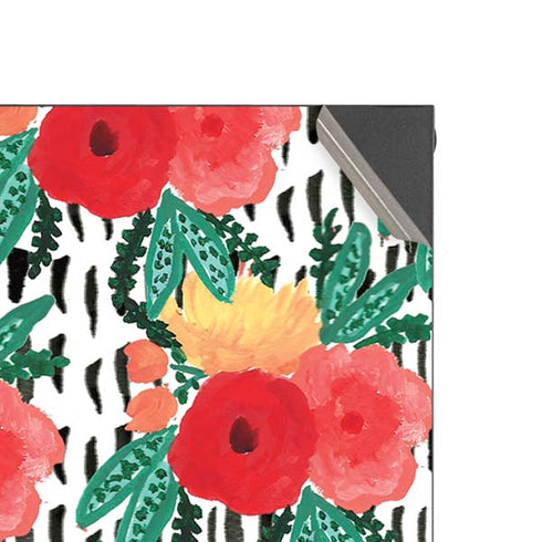 Bouffants and Broken Hearts Bouquets Print 3 Xbox Series X Console Skin