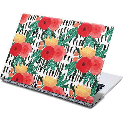 Bouffants and Broken Hearts Bouquets Print 3 Yoga 910 2-in-1 14in Touch-Screen Skin