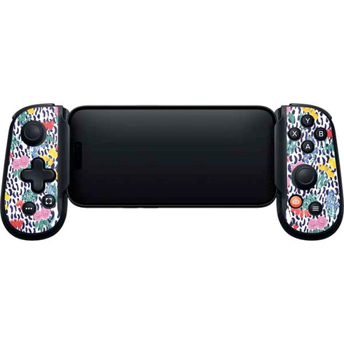 Bouffants and Broken Hearts Bouquets Print Backbone One for iPhone Game Controller Skin