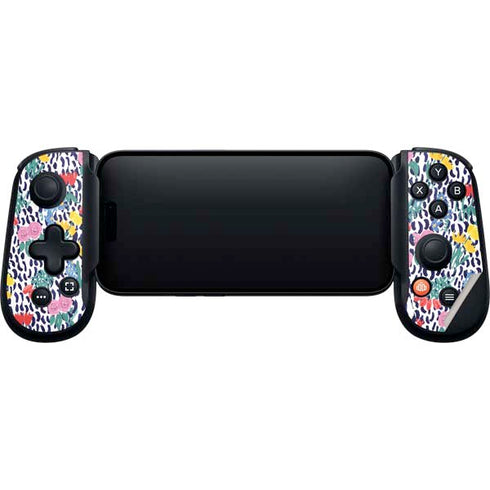 Bouffants and Broken Hearts Bouquets Print Backbone One for iPhone Game Controller Skin