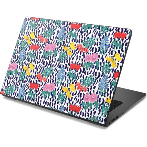 Bouffants and Broken Hearts Bouquets Print Dell Chromebook Skin