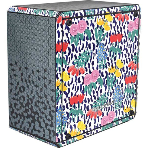 Bouffants and Broken Hearts Bouquets Print Cooler Master MasterBox Q300L Mini Tower Skin