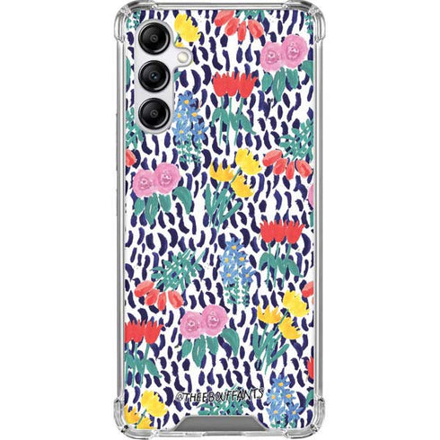 Bouffants and Broken Hearts Bouquets Print Galaxy A14 5G Clear Case