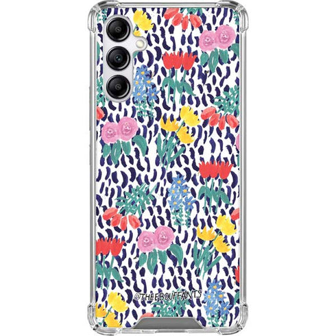 Bouffants and Broken Hearts Bouquets Print Galaxy A15 5G Clear Case