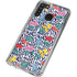 Bouffants and Broken Hearts Bouquets Print Galaxy A21 Clear Case
