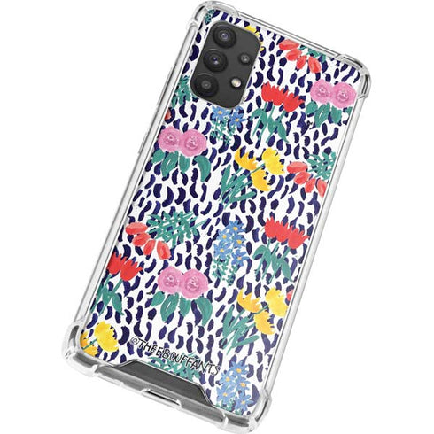 Bouffants and Broken Hearts Bouquets Print Galaxy A32 5G Clear Case
