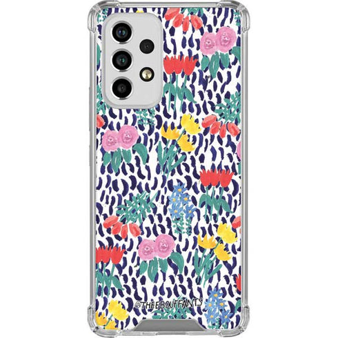 Bouffants and Broken Hearts Bouquets Print Galaxy A53 5G Clear Case