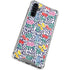 Bouffants and Broken Hearts Bouquets Print Galaxy A54 5G Clear Case