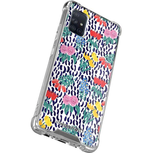 Bouffants and Broken Hearts Bouquets Print Galaxy A71 5G Clear Case