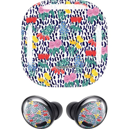 Bouffants and Broken Hearts Bouquets Print Galaxy Buds Pro Skin