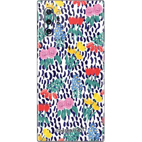 Bouffants and Broken Hearts Bouquets Print Galaxy Note 10 Plus Skin