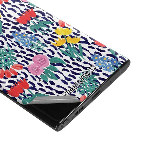 Bouffants and Broken Hearts Bouquets Print Galaxy Note 10 Plus Skin