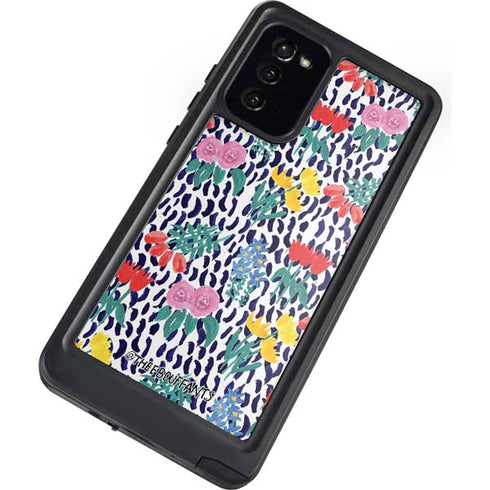 Bouffants and Broken Hearts Bouquets Print Galaxy Note20 5G Waterproof Case