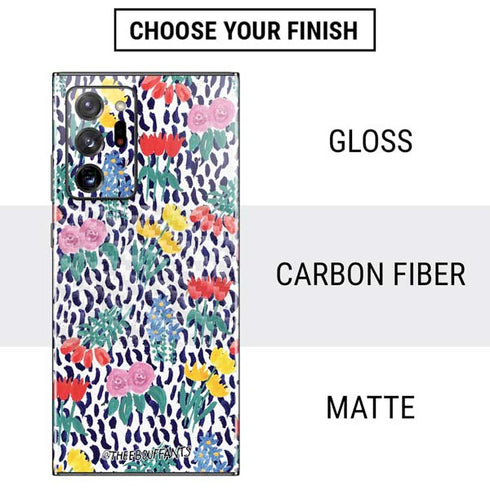 Bouffants and Broken Hearts Bouquets Print Galaxy Note20 Ultra 5G Skin