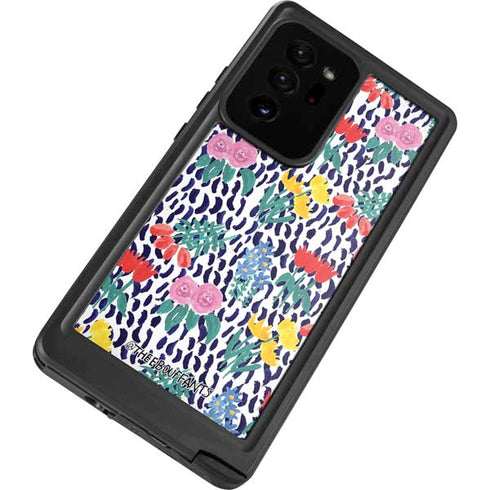 Bouffants and Broken Hearts Bouquets Print Galaxy Note20 Ultra 5G Waterproof Case