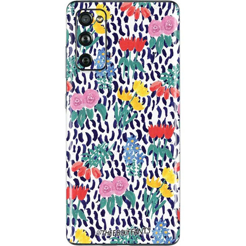 Bouffants and Broken Hearts Bouquets Print Galaxy S20 Fan Edition Skin