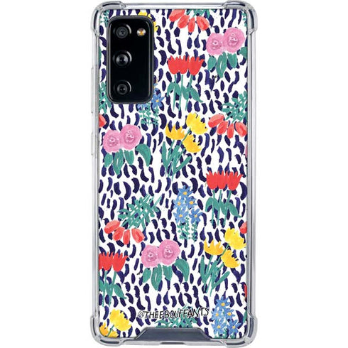 Bouffants and Broken Hearts Bouquets Print Galaxy S20 FE Clear Case