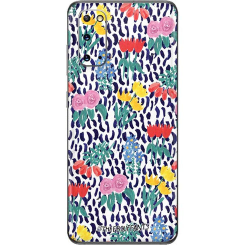 Bouffants and Broken Hearts Bouquets Print Galaxy S20 Skin