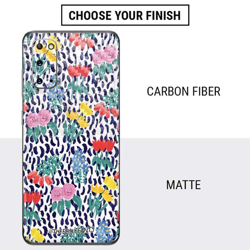 Bouffants and Broken Hearts Bouquets Print Galaxy S20 Skin