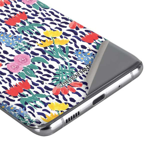 Bouffants and Broken Hearts Bouquets Print Galaxy S20 Ultra 5G Skin