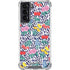 Bouffants and Broken Hearts Bouquets Print Galaxy S21 5G Clear Case