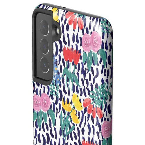 Bouffants and Broken Hearts Bouquets Print Galaxy S21 5G Pro Case