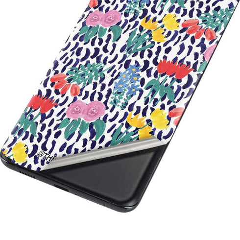Bouffants and Broken Hearts Bouquets Print Galaxy S21 5G Skin