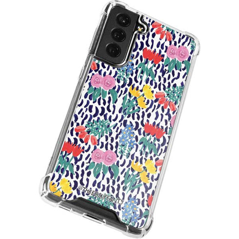 Bouffants and Broken Hearts Bouquets Print Galaxy S21 FE Clear Case