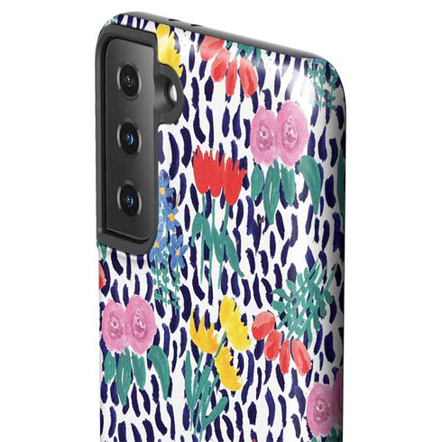 Bouffants and Broken Hearts Bouquets Print Galaxy S21 FE Pro Case