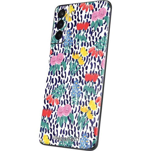 Bouffants and Broken Hearts Bouquets Print Galaxy S21 Plus 5G Skin