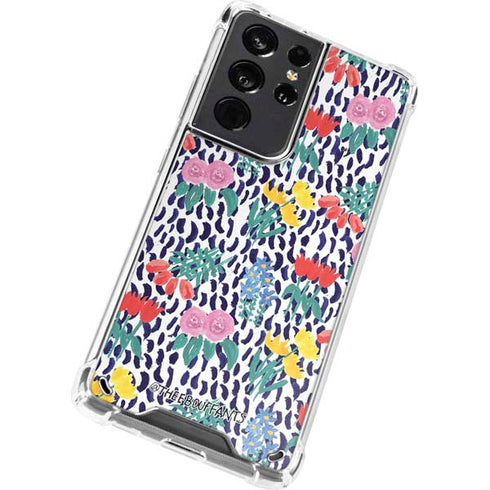 Bouffants and Broken Hearts Bouquets Print Galaxy S21 Ultra 5G Clear Case