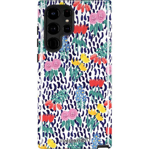 Bouffants and Broken Hearts Bouquets Print Galaxy S22 Ultra Pro Case