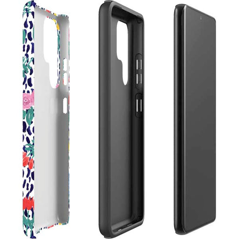 Bouffants and Broken Hearts Bouquets Print Galaxy S22 Ultra Pro Case