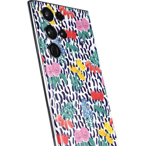 Bouffants and Broken Hearts Bouquets Print Galaxy S22 Ultra Skin