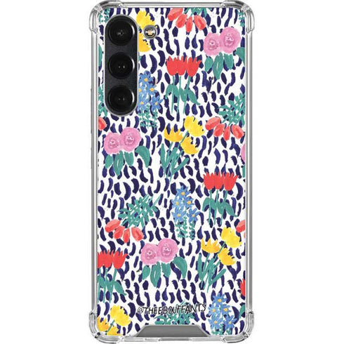 Bouffants and Broken Hearts Bouquets Print Galaxy S23 Plus Clear Case