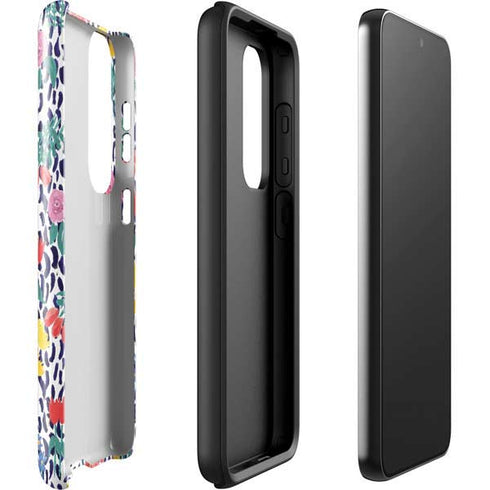 Bouffants and Broken Hearts Bouquets Print Galaxy S23 Plus Pro Case