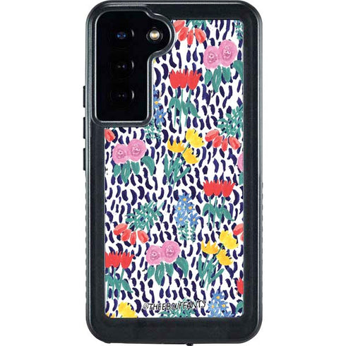 Bouffants and Broken Hearts Bouquets Print Galaxy S23 Plus Waterproof Case