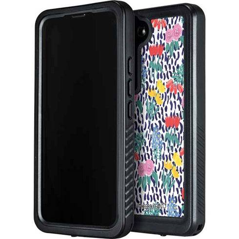 Bouffants and Broken Hearts Bouquets Print Galaxy S23 Plus Waterproof Case