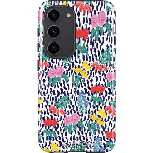 Bouffants and Broken Hearts Bouquets Print Galaxy S23 Pro Case
